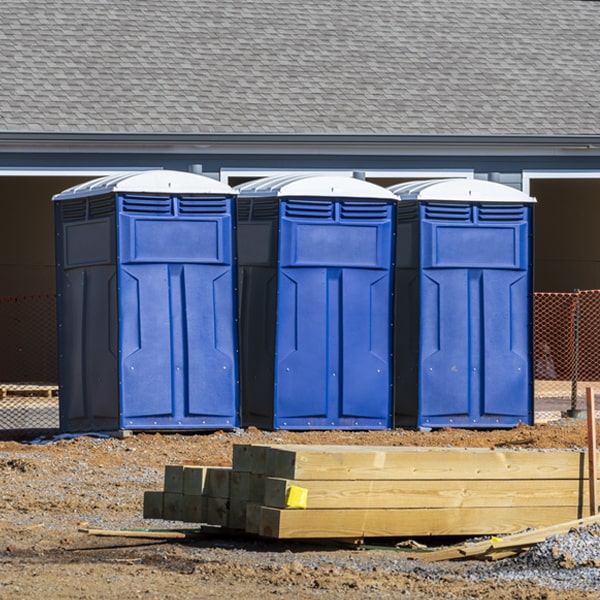 what is the cost difference between standard and deluxe portable toilet rentals in Weeki Wachee FL